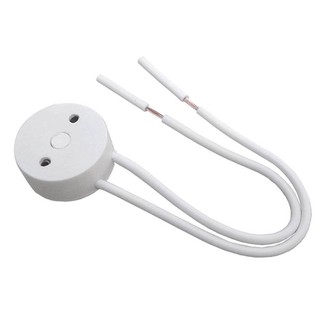 2 Soquetes Para Lâmpada Tubular T8 De LED Com Rabicho Bocal Conector Para Instalação Elétrica