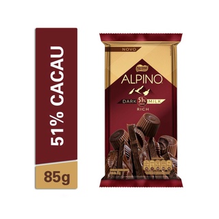 Chocolate Alpino 51% Dark Milk 85g