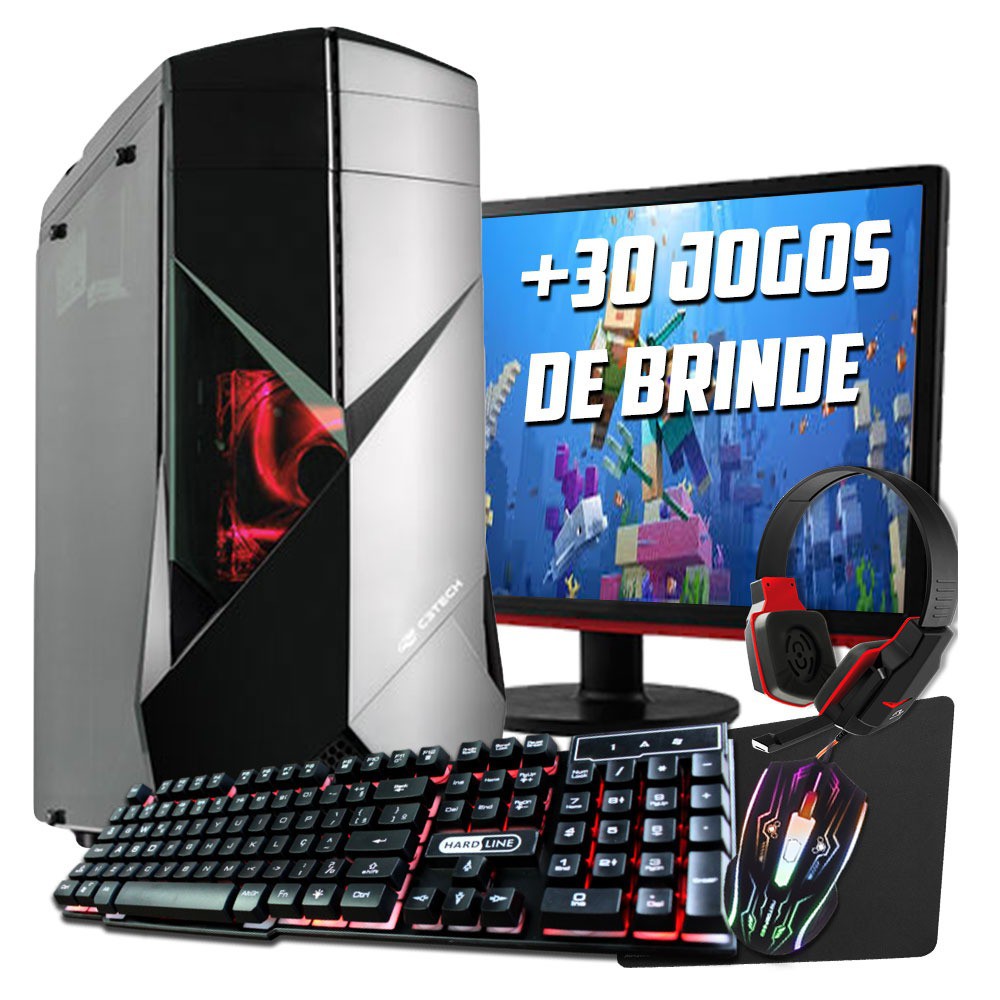 Pc Gamer Core I5 9400f .16gb, Gtx1060 6gb+monitor 21 Full Hd