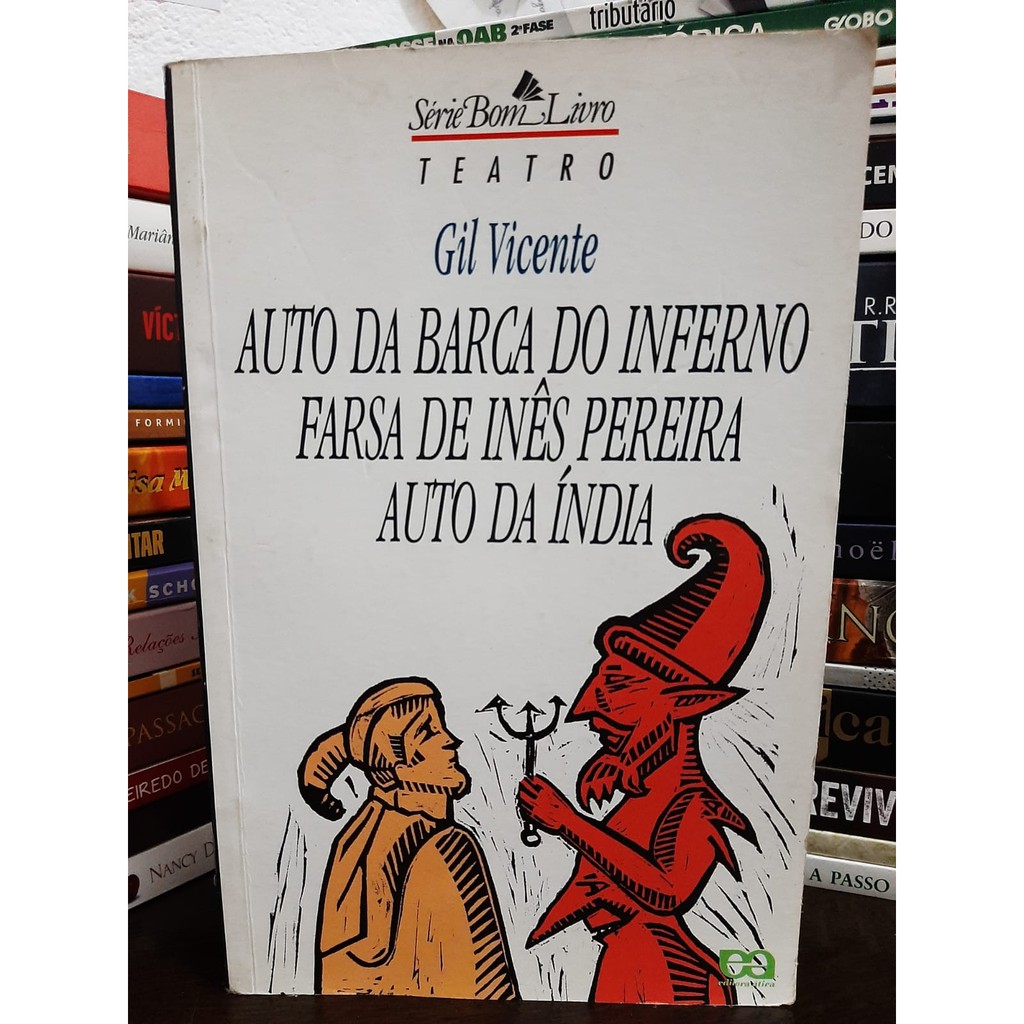 Livro - Auto Da Barca Do Inferno | Shopee Brasil