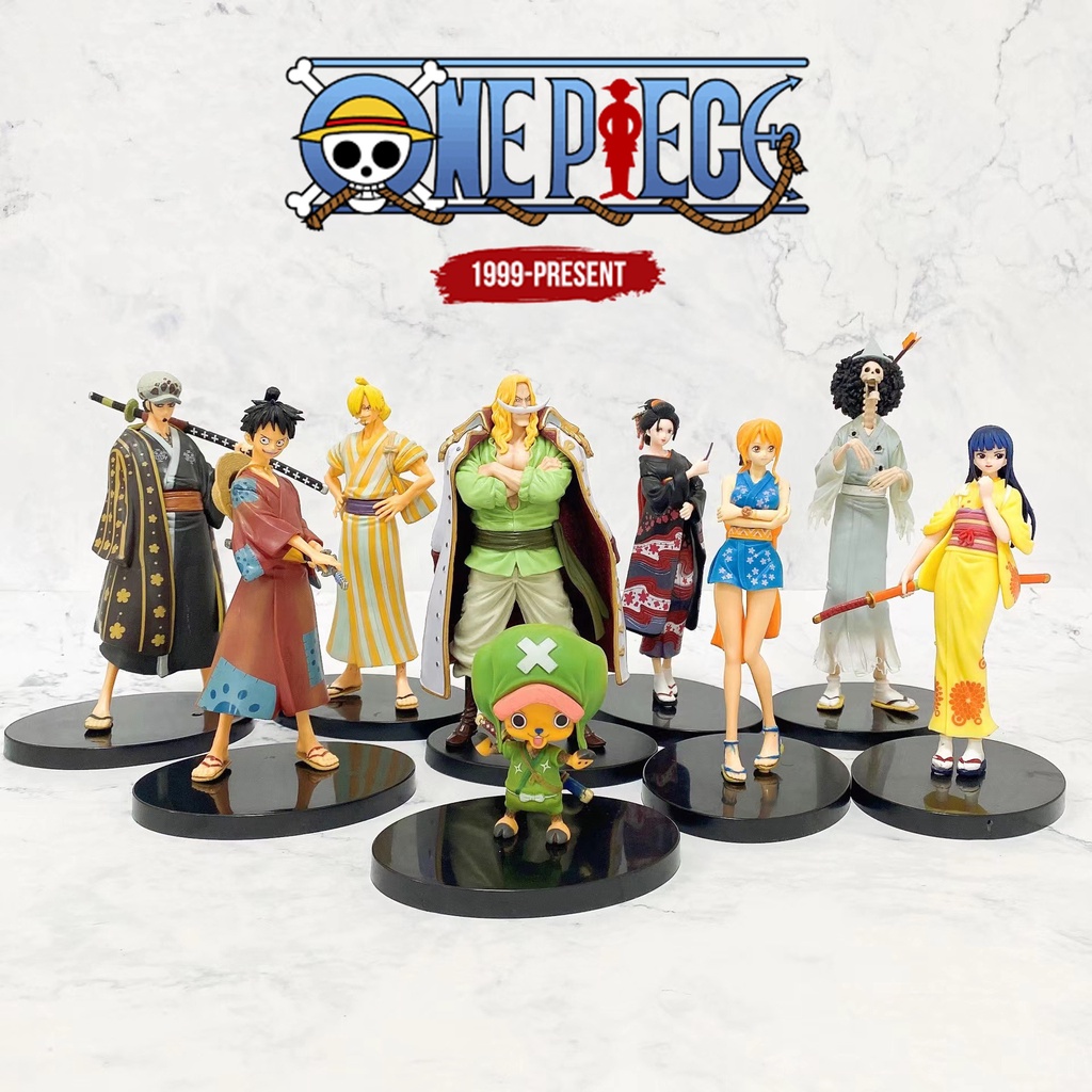 One Piece Luffy/Zoro/Kanji/Usopp Action Figure Brinquedos 11 Estilos