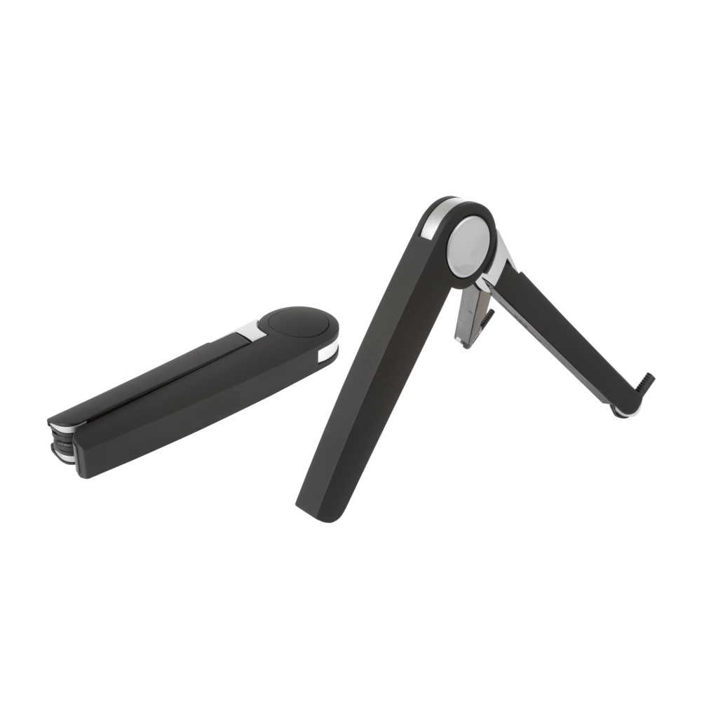 Suporte Ergonomico para Ipad Tablet ou Smartphone em alumínio desmontável para viagens