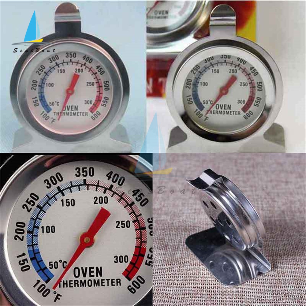 Termômetro Analógico em Aço Inox Para Fornos e Lava Louça perfeito para o dia a dia