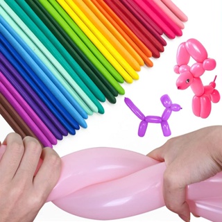 Bexiga Balão Espaguete Canudo 50 Unidades Tamanho 260 em Oferta na Shopee