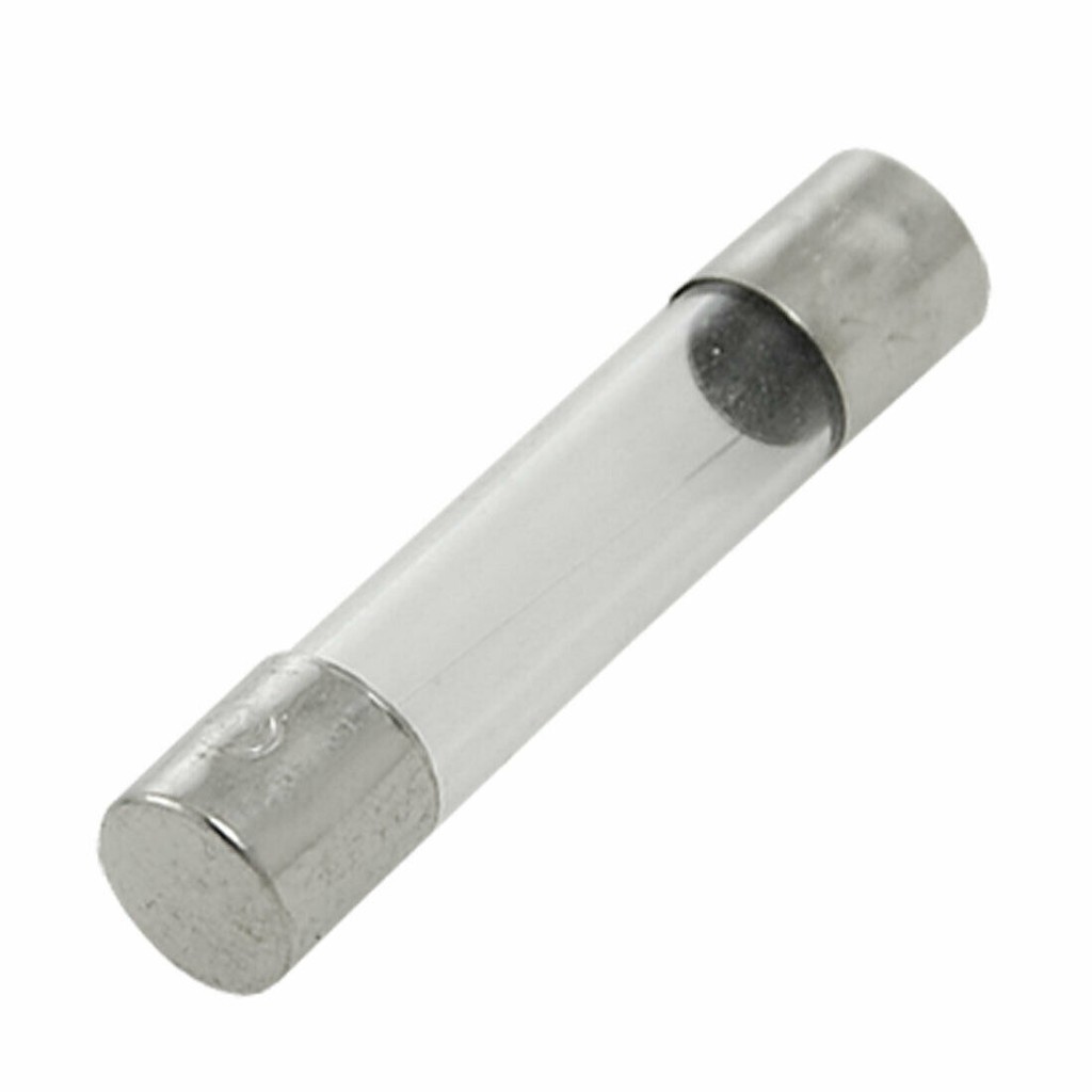 2 UNIDADES = Fusível de Vidro 10a / 5x20mm / Ação Rápida / 127V 250V / Hayom / Filtro de Linha / Régua Tomada / Protetor Eletronico / 20AGF-10