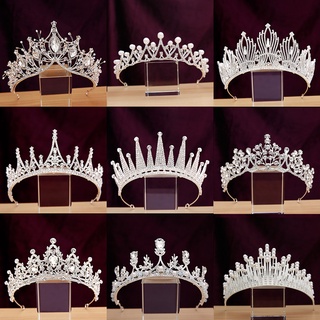 Cabeça Da Coroa De Cristal Para Casamento/Festa/Graduação