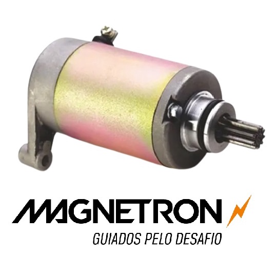 Motor de Partida P/ Suzuki Yes 125 / Intruder 125 Magnetron em Oferta na Shopee