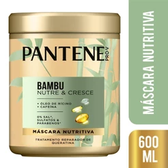 Máscara de Tratamento Pantene Bambu Nutre & Cresce 600ml