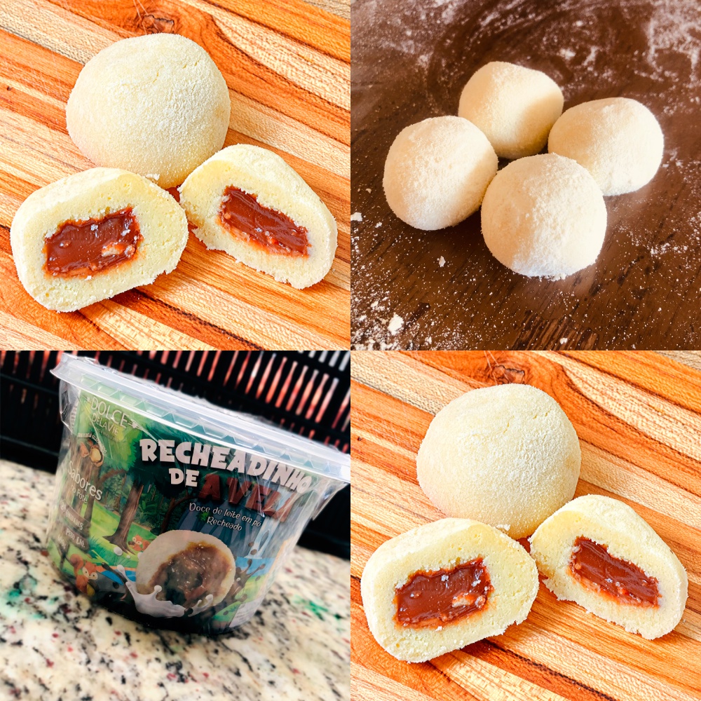 Pote doces de Leite Ninho - Recheado Trufa de Avelã - 20 Unidades 30g cada - Dolce DeLaVie