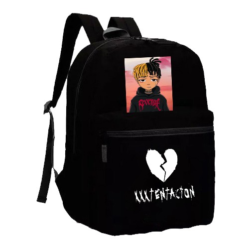 Mochila XXXTENTACION Rap Rapper Bolsa Escolar Adulto Infantil+7anos adolescente