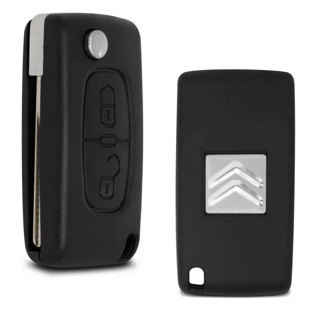 Chave Canivete Citroen C3 C4 Pallas Picasso 2 Botões em Oferta na Shopee
