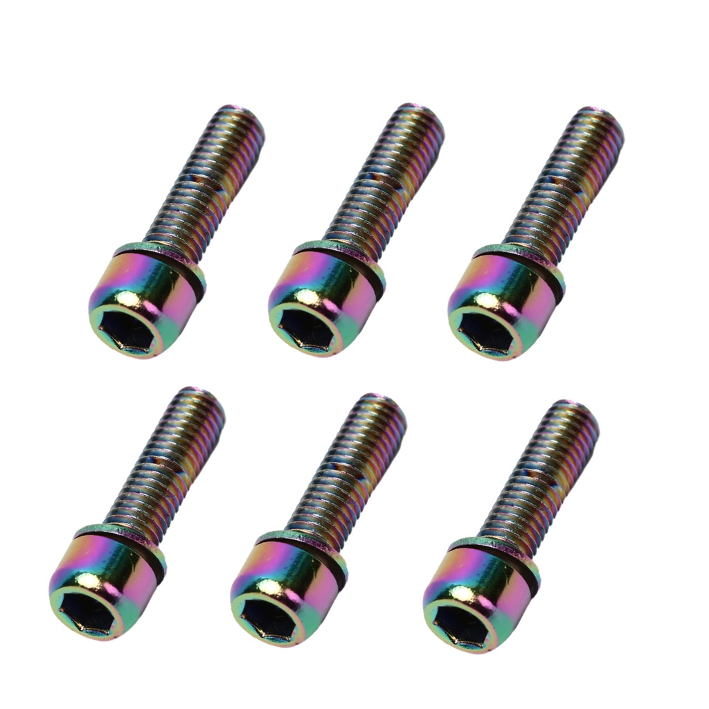 Parafuso Para Mesa Bike M5 Pro Mtb Speed Bicicleta Cores 6un