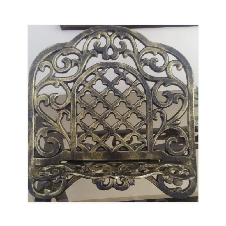 Suporte De Bíblia Porta Livros Grande Alumínio Fundido Ouro Envelhecido - MAIS RESISTENTE DO MERCADO em Oferta na Shopee