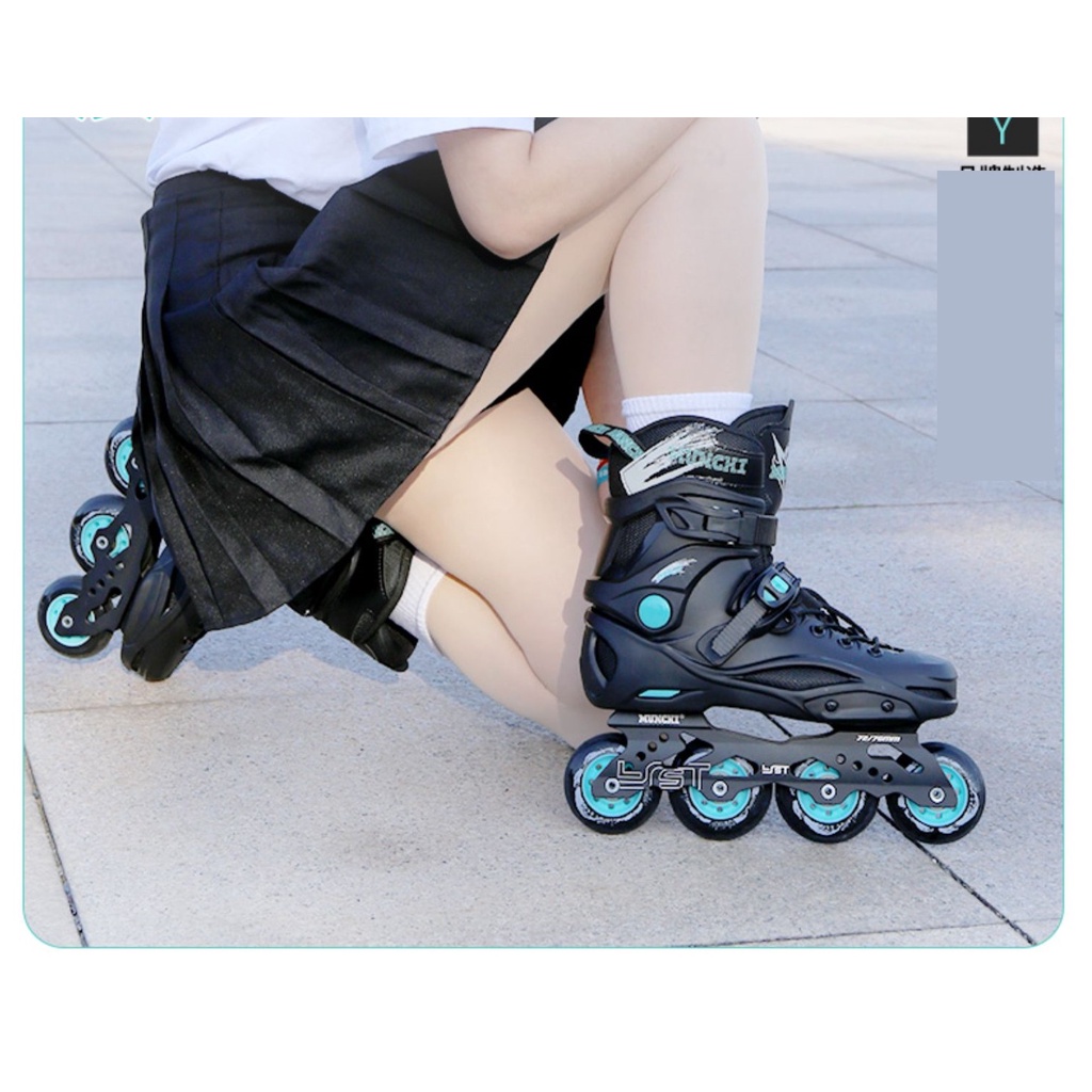 Novo Profissional Patins Em Linha Adulto Das Mulheres Dos Homens De Única Alta Velocidade Sapatos