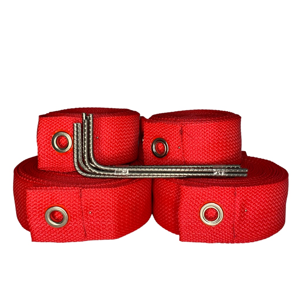 Fita De Marcação com Reforço Vôlei Beach Tennis Quadra 8x16 c/ Marcação 3 m 5cm