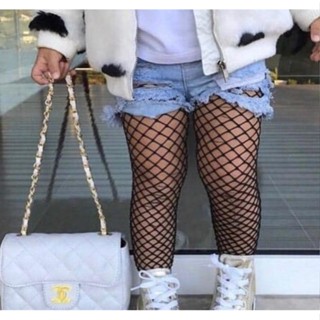 Meia calça arrastão infantil em Oferta na Shopee