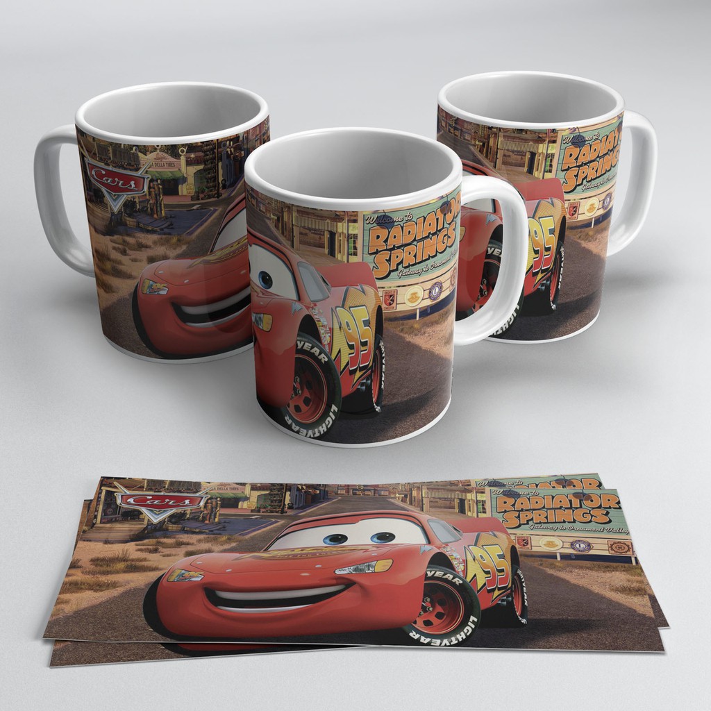 Caneca relâmpago McQueen | Shopee Brasil