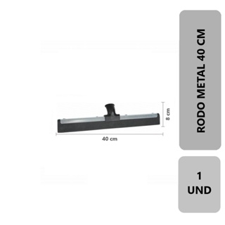 1 Rodo de Metal 40cm EVA Duplo Reforçado Sem Cabo Limpeza Doméstica Profissional Pisos Molhados em Oferta na Shopee