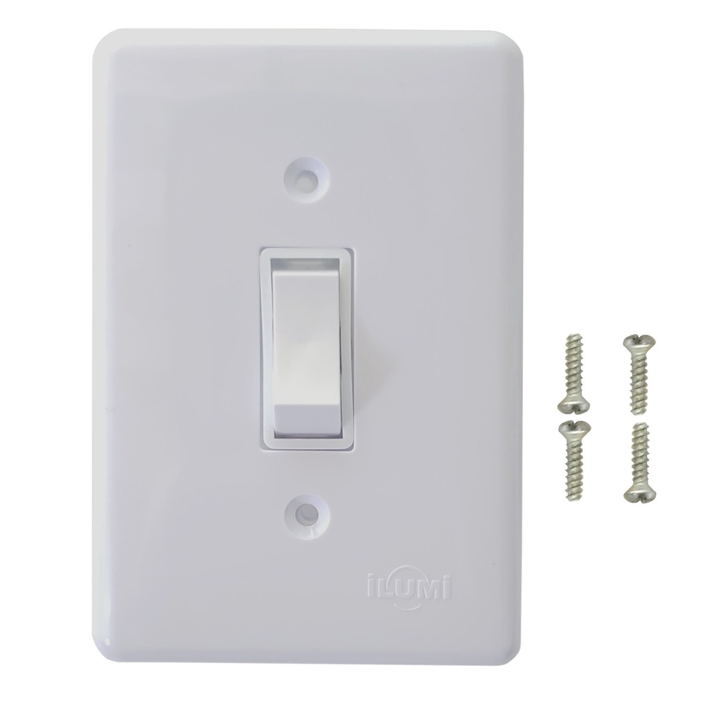 CJ Interruptor Simples 4x2 Vertical Ilumi STYLUS | Shopee Brasil