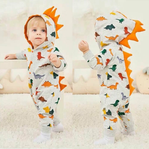 roupa de bebe de dinossauro