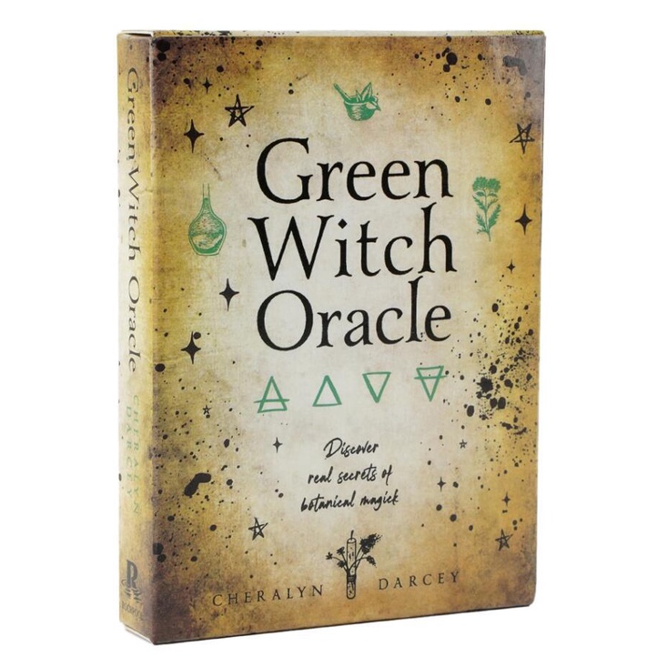 Green Witch Oracle Cards Tarot Cards Deck and Card Game Board Game Divination fate