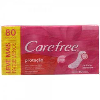 CAREFREE PROTETOR DIÁRIO PROTEÇÃO COM PERFUME 80 UNIDADES - LEVE MAIS PAGUE MENOS em Oferta na Shopee
