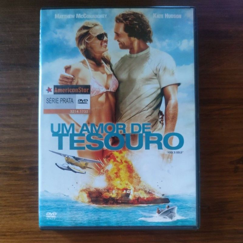 DVD Original Um Amor De Tesouro Matthew McConaughey Kate Hudson