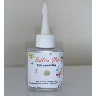 Ballon Glue cola para balão (tipo HI FLOUT) de 40 ml ótimo para confete glitter etc.