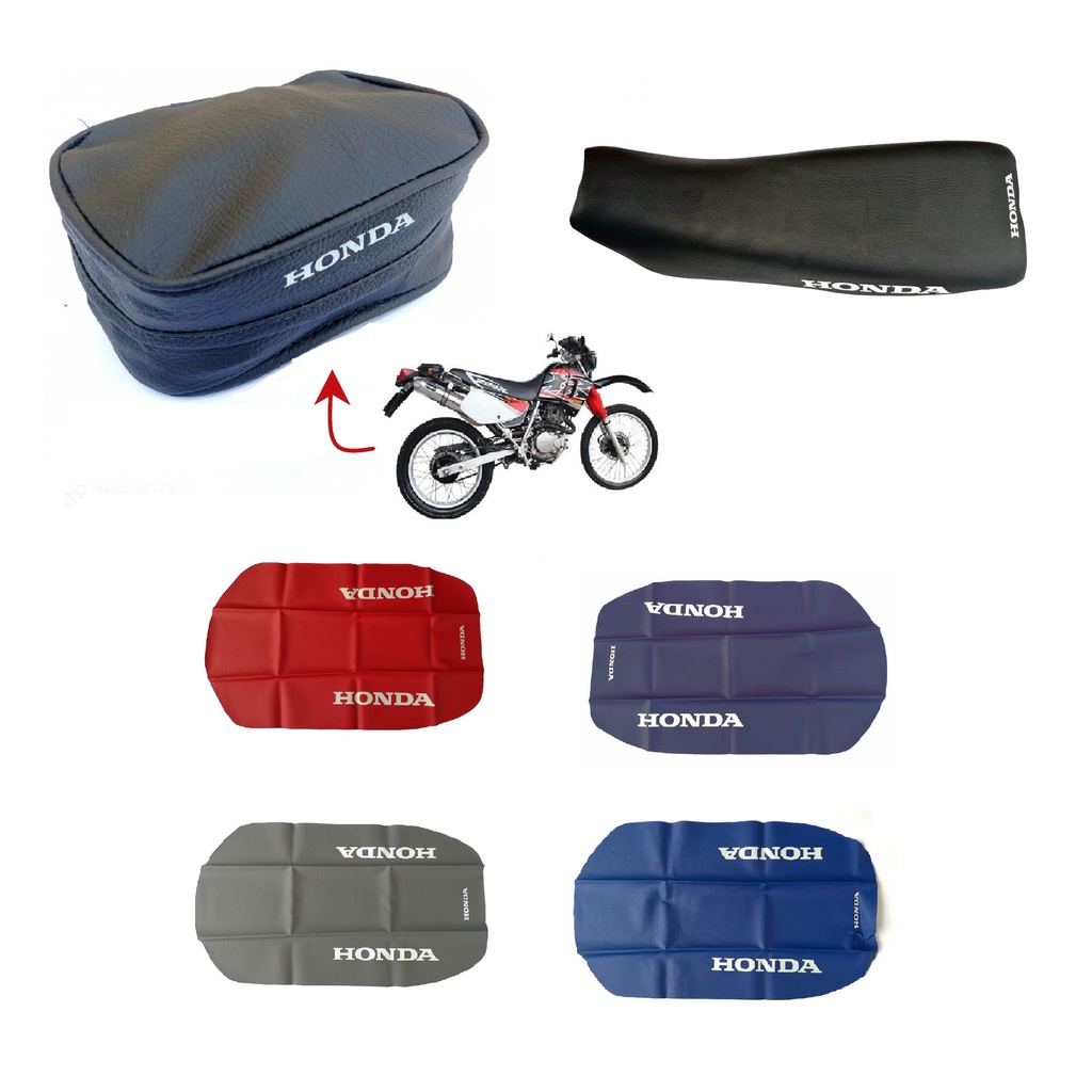 Capa do Banco No Modelo Original + Bolsa De Ferramenta Bagageiro Nx 150 / Nx 200 / Xr 200 / Xlr 125