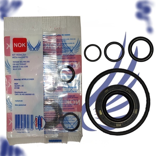 Kit Vedação Mesa Magneto Titan 95/99/05 Cg 83 Today Bros 125