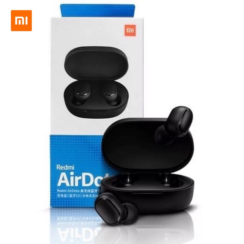 Fone De Ouvido Xiaomi Redmi Airdots 2 Sem Fio Intra-Auricular Estéreo Bluetooth Original