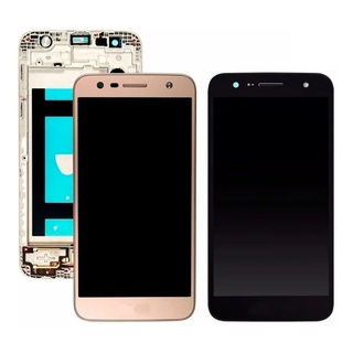 Tela Frontal Display Lcd Touch Completo LG K10 Power M320tv M320 COM ARO
