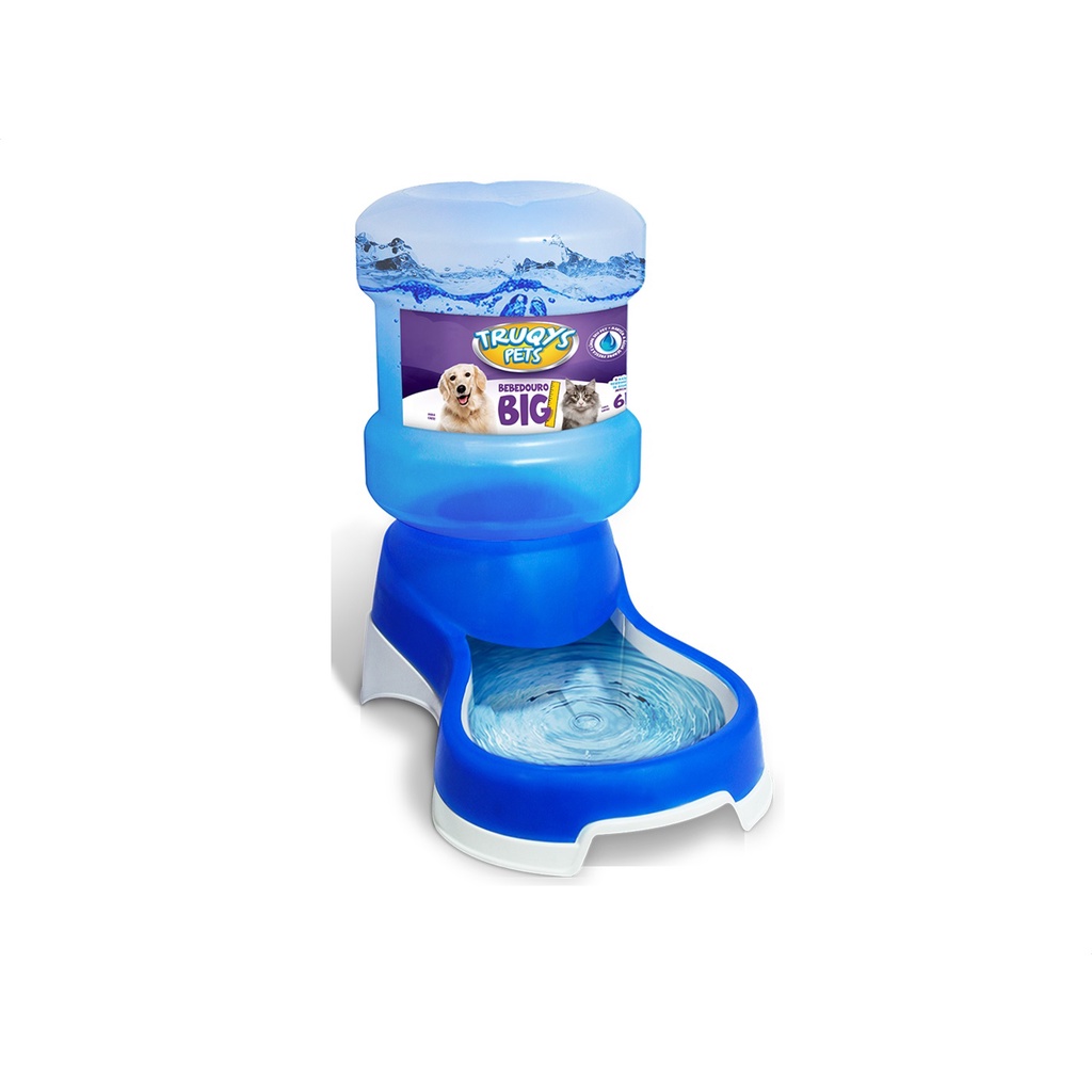 Bebedouro Automático para Cães Água Truqys - Galão Big 6lt em Oferta na Shopee