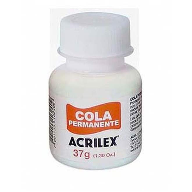 Cola Permanente Acrilex 37G em Oferta na Shopee
