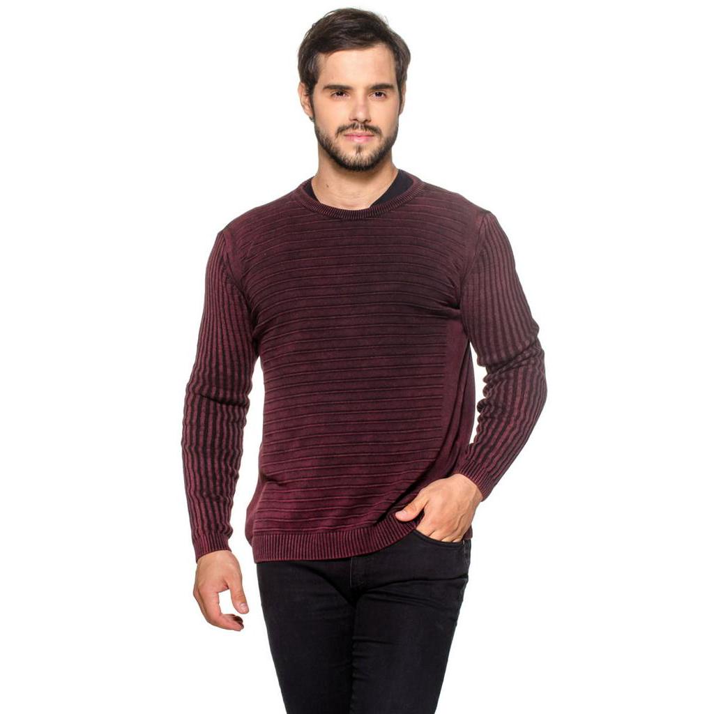 Suéter Masculino  Tricô 100% Algodão Dinamarca 7153