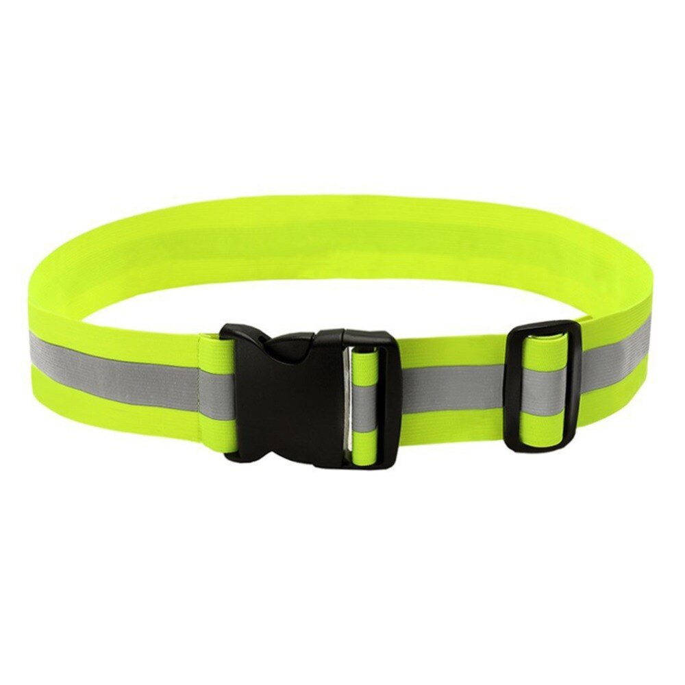 Cinto Faixa Refletiva 40mm Bike Segurança Corrida Ciclismo Run Caminhada Noite Fitness Refletivo