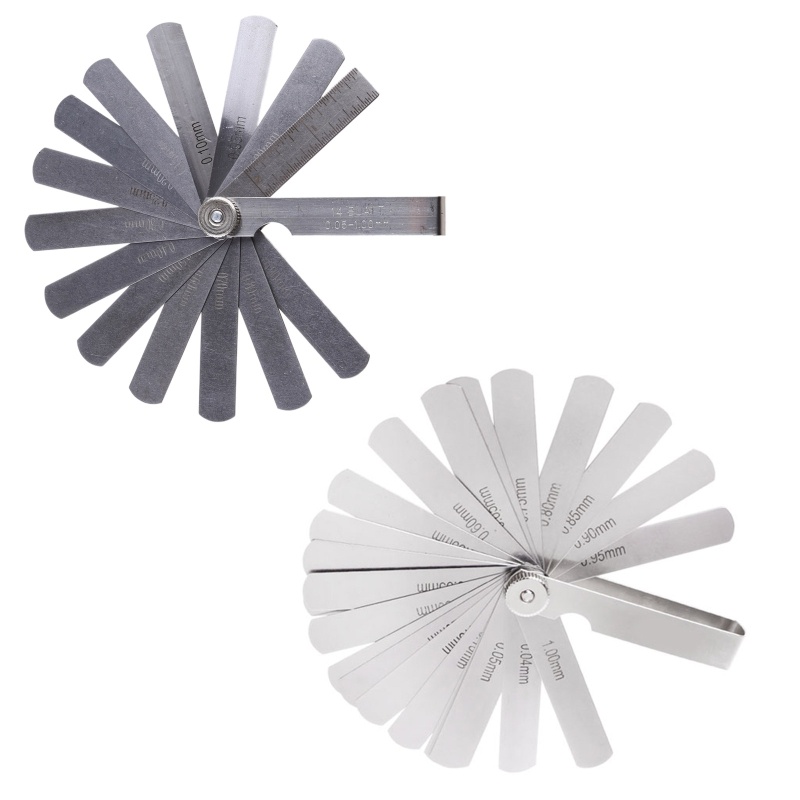 YYS Profissional 0 05-1mm Medidor De Espessura Ferramenta De Medição De Lacunas Métricas Enchimento Material De Qualidad