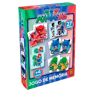 Jogo de Memória PJ Masks