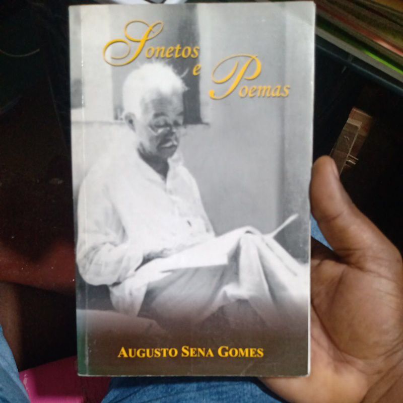 Livro - Sonetos e Poemas - Augusto Sena Gomes