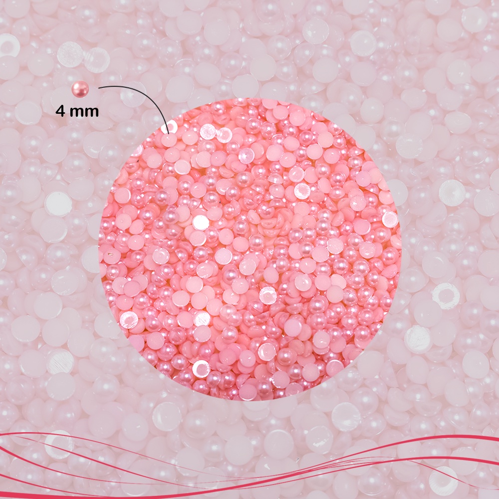 Meia Perola ABS Moda 4mm Com 2.000 Peças Atacado Promoção em Oferta na Shopee