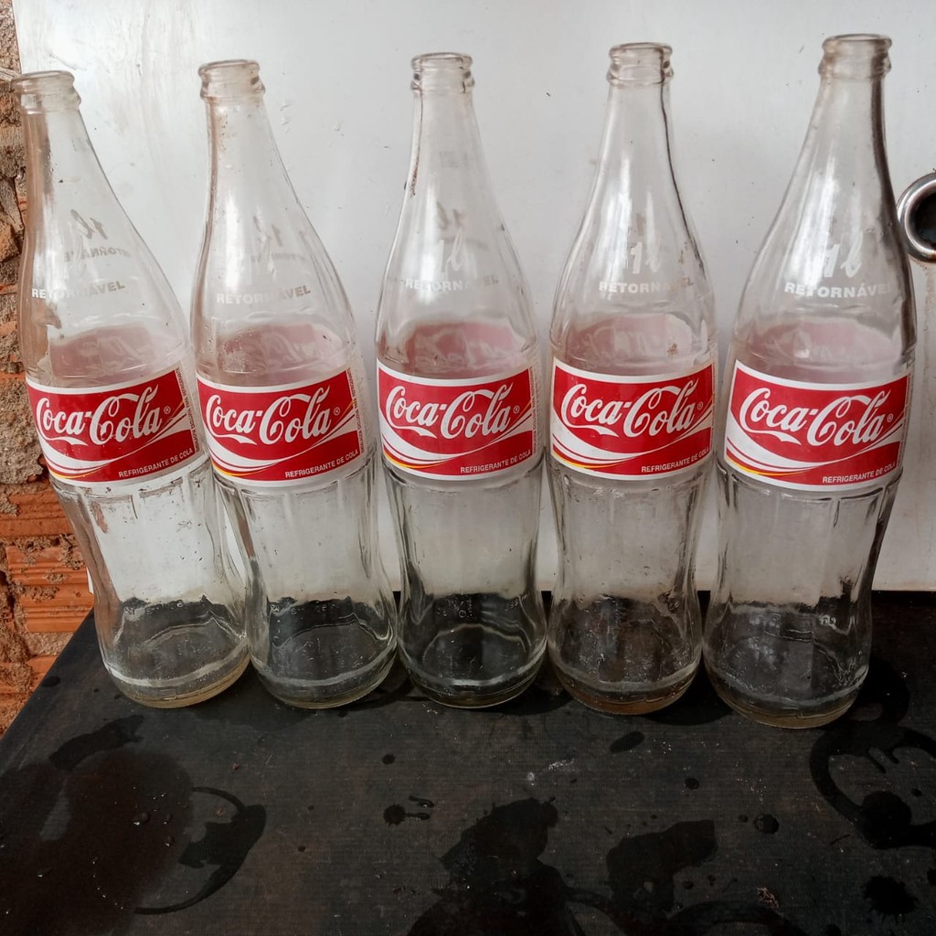 Garrafa De Coca Cola Antiga Pra Coleçao