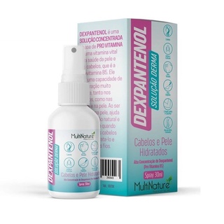 Spray Derma Desxpantenol 30ML Multinature - Para Cabelos e Unhas - Produto Original