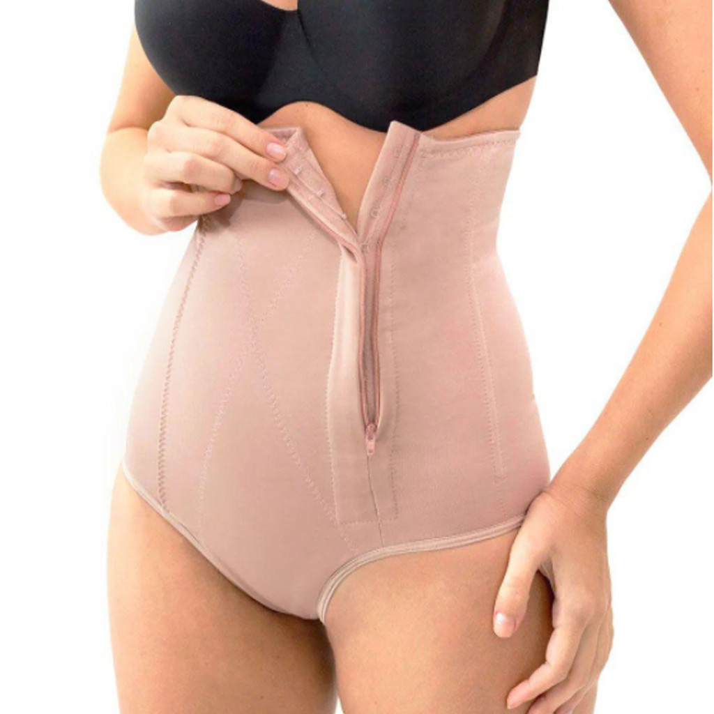 Cinta Abdominal Compressão Microfibra Cirúrgica Pós Parto T15