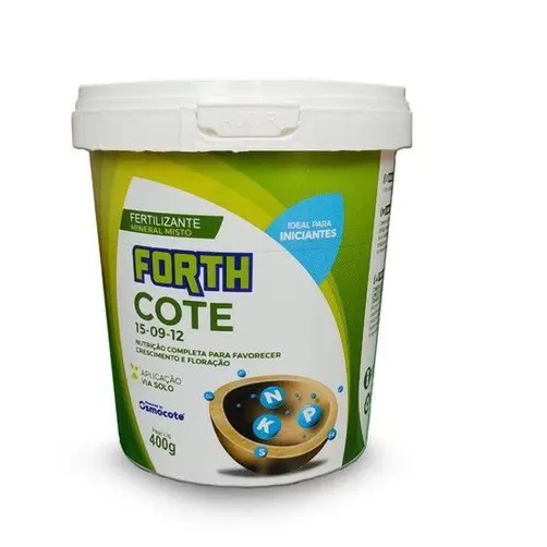 Adubo Osmocote Floração 15.09.12 Forth Cote Fertilizante 400g em Oferta na Shopee