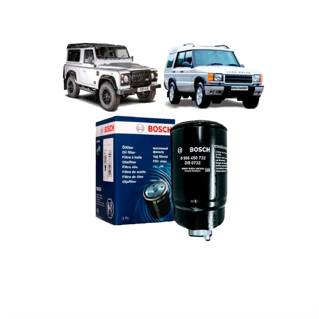 FILTRO COMBUSTIVEL DIESEL MOTOR LAND ROVER DEFENDER 2.5 8V 300 TDI 1994 A 2006/DISCOVERY 1 2.5 8V 300 TDI 1994 A 1998 AEU2147L/SKU891