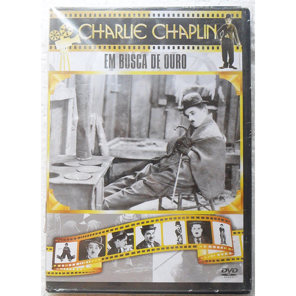 DVD EM BUSCA DO OURO CHARLIE CHAPLIN