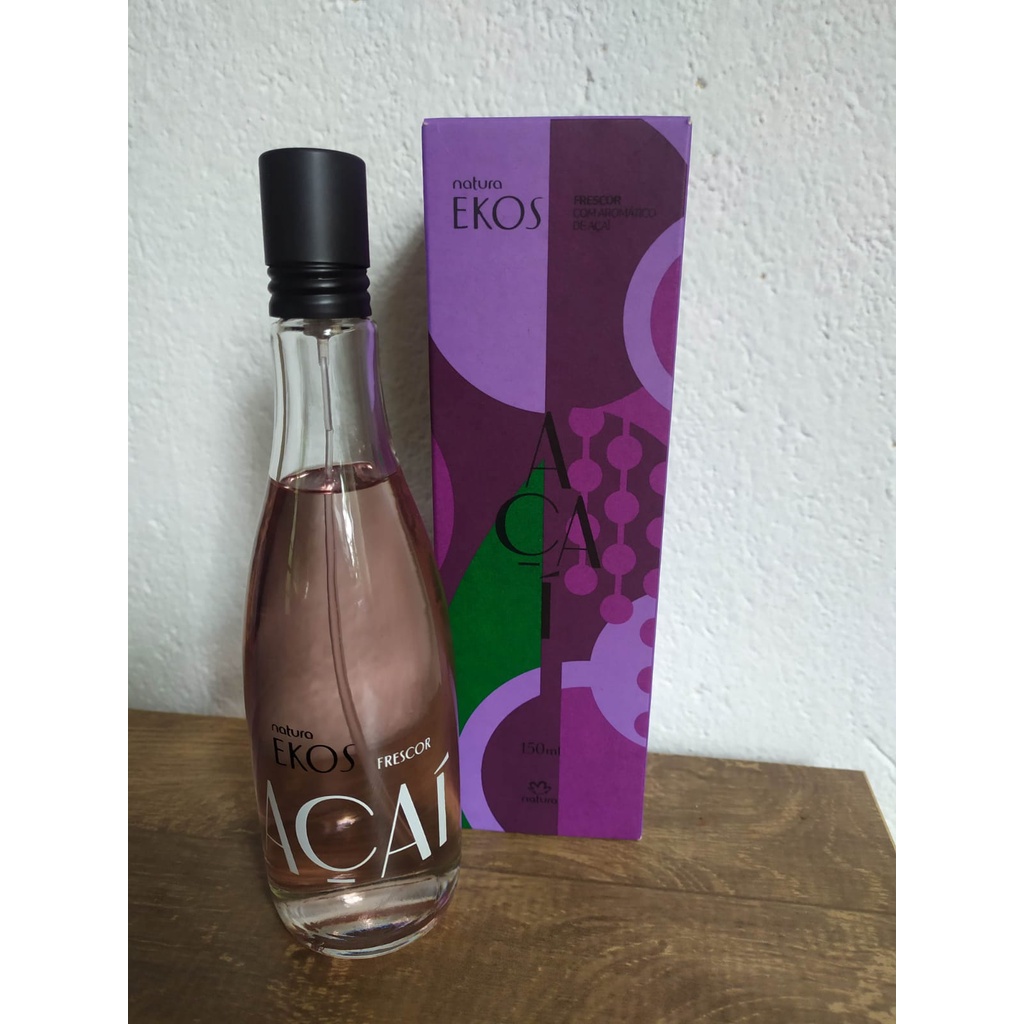 Desodorante Colônia Frescor Perfume Feminino Natura Ekos Açai 150 ML |  Shopee Brasil