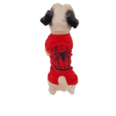 Camiseta Pet Homem Aranha - roupa para cachorro - tamanhos 01 a 07 em Oferta na Shopee