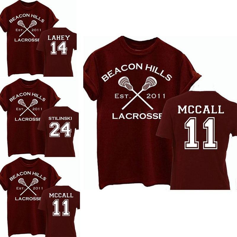 Camiseta Teen Wolf Lacrosse Stilinski Escolha O Integrante