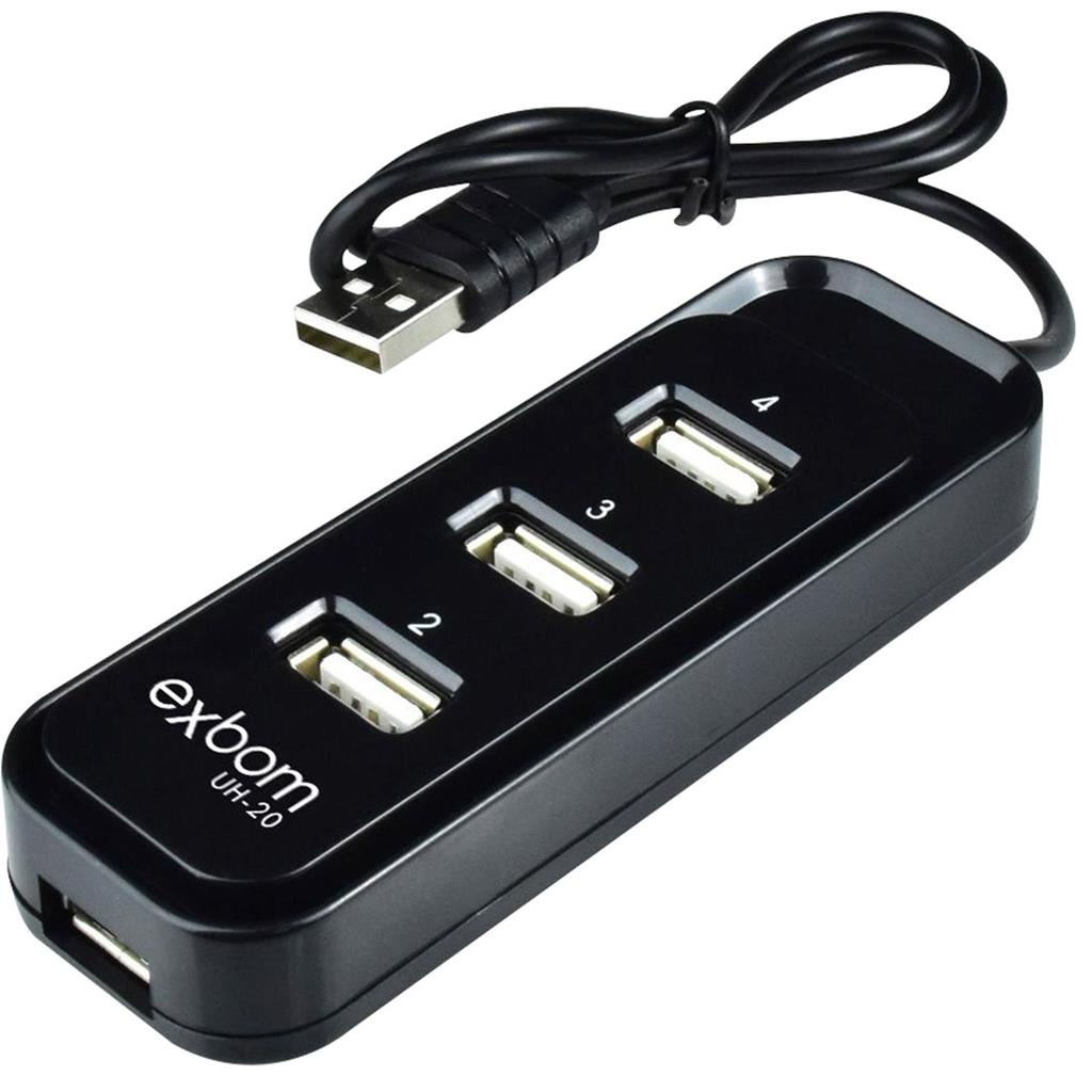 Hub Usb 2.0 Expansor Extensor Multiplicador 4 Portas  4 Em 1 - Computers & Accessories
